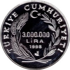 3 000 000 Lira Dolmabahce Palace