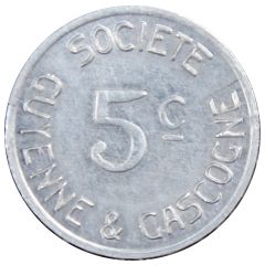 5 Centimes - Guyenne et Gascogne Bayonne