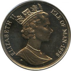 1 Crown - Elizabeth II Year of the Ocean - Sailboats