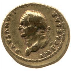 Aureus - Vespasian COS V