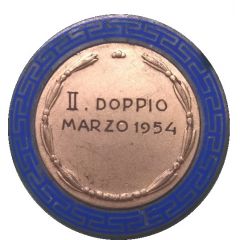 Medal - Ping Pong Italy, 1954