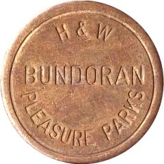 Token - Bundoran Pleasure Parks HandW
