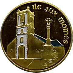 Token - Souvenirs et Patrimoine Bretagne - Eglise île aux Moines