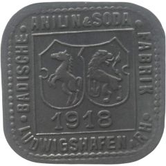 5 Pfennig - Ludwigshafen am Rhein BASF