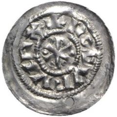 Denier - Rudolf II Pavia mint
