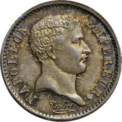 1/4 Franc - Napoléon I African head