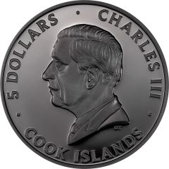 5 Dollars - Charles III Butterfly