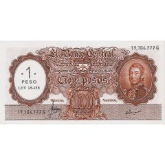 1 Peso Overprint on 100 Pesos