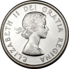 1 Dollar - Elizabeth II 1st portrait