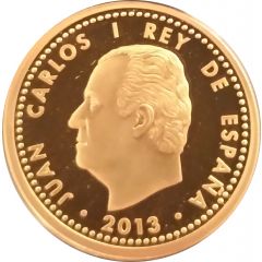 100 Euros - Juan Carlos I Miguel de Cervantes