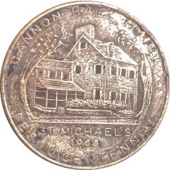 Token - Sesquicentennial of Cannon Ball House