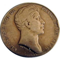 Medal - Charles X Visite a la Vendée
