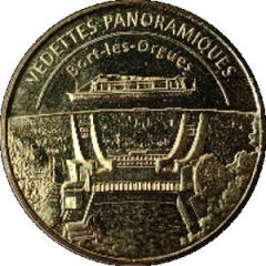 Token - Médailles et Patrimoine - Bort-Les-Orgues - Vedettes panoramiques