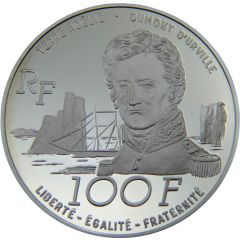 100 Francs Jules Dumont d`Urville