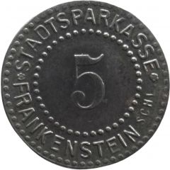 5 Pfennig - Frankenstein