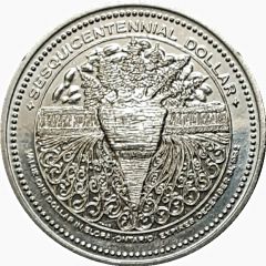 Sesquicentennial Dollar - Elora, Ontario