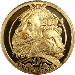 50 Rand - 1/2 Ounce Natura - Lion