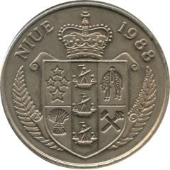 5 Dollars - Elizabeth II J.F. Kennedy `Ich bin ein Berliner`
