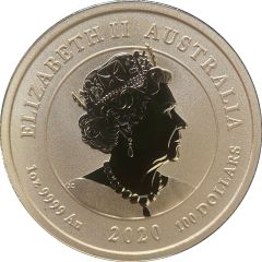 100 Dollars - Elizabeth II 6th Portrait - Double Dragon - Gold Bullion Coin