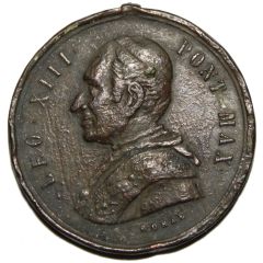 Medal - Leo XIII 50 anniversary priesthood