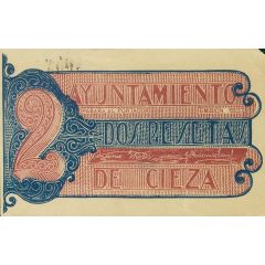 2 Pesetas Cieza