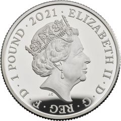 1 Pound - Elizabeth II The Who, Silver Proof