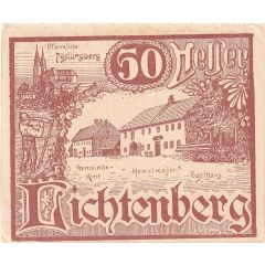 50 Heller Lichtenberg