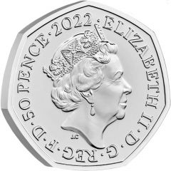 50 Pence - Elizabeth II 5th portrait, Alan Turing