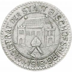 50 Pfennig - Bischofsburg