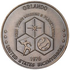 Medal - John Young Museum and Planetarium Orlando, Florida