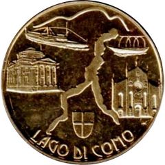 Médaille touristique Lago di Como