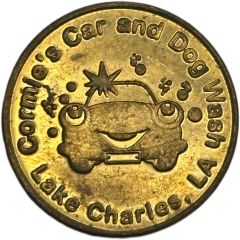 Token - Cormie`s Car and Dog Wash Lake Charles, Louisiana