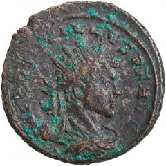 Antoninianus - Quintillus FORTVNA REDVX, Fortuna
