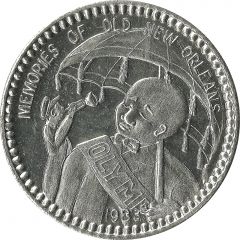 Mardi Gras Token - Krewe of Neophermenos Memories of Old New Orleans, New Orleans, Louisiana