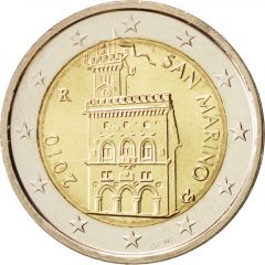 2 Euros 1st type, 2nd map