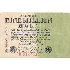 1 000 000 Mark Reichsbanknote