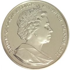2 Pounds - Elizabeth II Royal Wedding - Silver