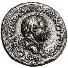 Sestertius - Vespasian S C, Victory
