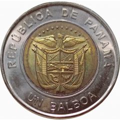 1 Balboa Panamanian Red Cross