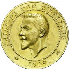 Module de 10 Centimes pour Philippe Duc d'Orleans 1909