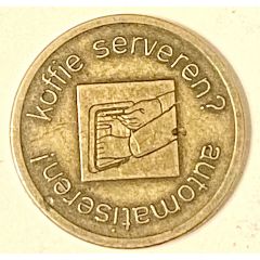 Token - 1 cup, Automatic Coffee dispenser Holland