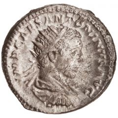 Antoninianus - Elagabalus P M TR P II COS II P P, Roma and Victory