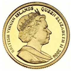 10 Dollars - Elizabeth II Mona Lisa, Gold Proof