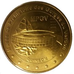 Monnaie de Paris Tourist Token - Musée de préhistoire des Gorges du Verdon MPGV