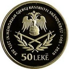50 Lekë Gjergj Kastrioti Skënderbeu