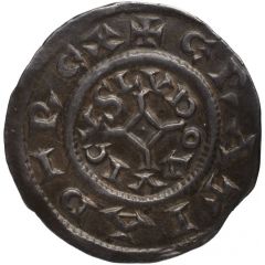 Denier - Louis II the German / Louis III the Young Metz mint