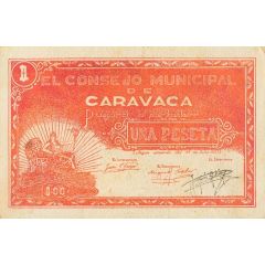 1 Peseta Caravaca