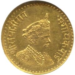 1/3 Mohur - Sayaji Rao III