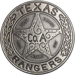 1 oz Silver Round Texas Rangers