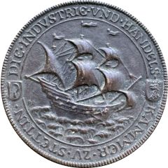 Award medal of the Chamber of Commerce and Industry in Stettin